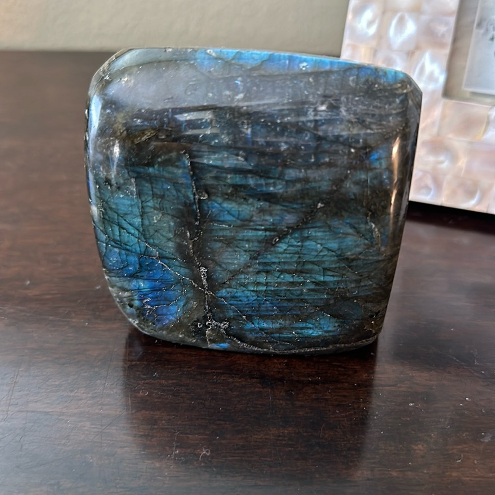 Labradorite slab